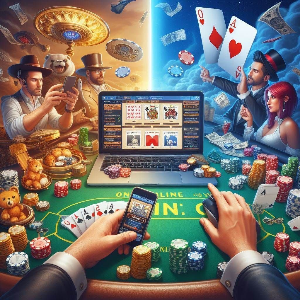 Antarmuka aplikasi mobile pelitatoto menampilkan menu utama permainan